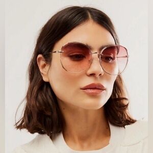 Free People Float On Round Sunnies